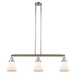Innovations Bellmont Light Island, Polished Pn/mw 213-PN-G191-LED. Fixed Price $767.80.