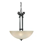Forte Lighting 4 Bowl Pendant Natural Iron - 181263. Fixed Price $90.00.
