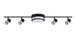 Hampton Bay Greyrock 3.44' Matte Black Led Hardwired Track Light With Remote. Fixed Price $89.99.