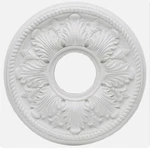 Hampton Bay Bellezza 14" Ceiling Medallion - White. Fixed Price $19.88.