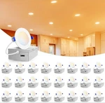 Volisun 24 Pack 3 Inch Recessed Lighting, 5CCT Led With Juncti.... Fixed Price $79.00.