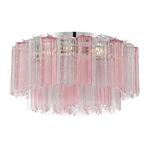 Crystorama Lighting Group ADD-321-SP Addis 7 23"W Flush Chrome. Fixed Price $1598.00.