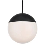 Elegant Lighting Living District Eclipse 1LIGHT Metal Pendant Black And. Fixed Price $54.40.