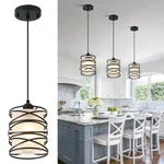 Lamknvs Frosted Glass Pendant Light Fixtures 6.3INCH Black With. Fixed Price $54.73.