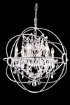 Elegant Lighting 1130D25PN/RC Geneva Pendant Polished Nickel. Fixed Price $948.00.
