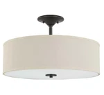 Progress Lighting Inspire 18 In. Antique Bronze 3-LIGHT Semi-flush Mount. Fixed Price $54.99.