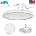 Kukuppo 240W Ufo Led High Bay Light Dimmable Factory Warehouse Shop 5000K. Fixed Price $67.26.