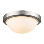 Trans Globe Lighting 2 Flush Mount Ceiling Brush Nickel 13881BN. Fixed Price $12.00.