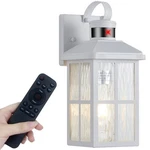 Yjxgdil Porch Lights Outdoor With Remote Control: Motion Sensor 1 White. Fixed Price $74.99.