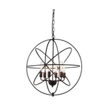 Elegant Lighting Vienna 6-LIGHT Dark Bronze Pendant Lamp. Fixed Price $151.30.