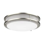Dymond Led Ceiling Light Fixture 12 Inches Brushed Nickel,. Fixed Price $33.99.