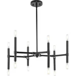 Progress Lighting P400339 Arya 12 24"W Sputnik Chandelier - Black. Fixed Price $531.24.