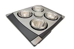 Aero Pure A716A Mc Quiet Fan With Heat And Light, Matte Silver Chrome Trim. Fixed Price $432.66.
