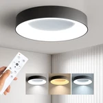 Annaror Led Flush Mount Ceiling Light With Remote Control, 24W 3000K-6500K Di.... Fixed Price $46.07.