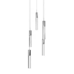 Avenue Lighting HF1900-5-GL The Original Glacier 12"W Led Chrome. Fixed Price $832.00.