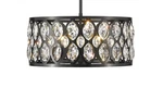 Z-lite 6010-20 Dealey 5 Light 20"W Crystal Pendant Black. Fixed Price $416.41.