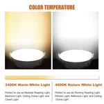 Facon Inch 12V Led Puck Light, DLFST3-008/RVR3H-MH40, 4000K Full Aluminum. Fixed Price $15.81.