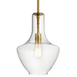 Kichler 42141 Everly 11"W Light Pendant - Brass. Fixed Price $209.99.