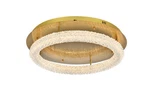 Elegant Lighting 3800F26 Bowen 26"W Led Semi-flush Ceiling Gold. Fixed Price $814.00.