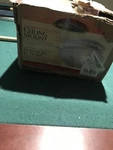 Design House 507376 Millbridge 1 Light Ceiling White. Fixed Price $13.00.