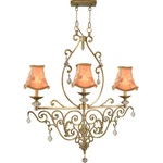 Tiffany SRH11054 Springdale Chandelier Antique Brass. Fixed Price $343.99.