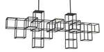 Eurofase Lighting 38257 Ferro 55"W Led Abstract Chandelier - Black. Fixed Price $3465.00.