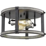 Z-lite 472F2R-ABB Kirkland Flush Mount Ashen Barnboard. Fixed Price $96.00.