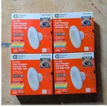 Commercial Electric 6" Led Color Changing Recessed Trim Night W/ Light X4. Fixed Price $35.00.