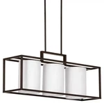 Progress Lighting Province Collection 3-LIGHT Antique Bronze Island Chandelier. Fixed Price $119.00.
