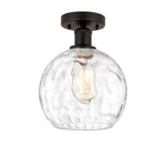 Innovations Edison Athens Water Glass 8" 1-LT Semi-flush, 616-1F-OB-G1215-8. Fixed Price $200.20.