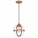 Westinghouse 6362100 Stella Mira One-light Mini Pendant Washed Copper Finish. Fixed Price $91.78.