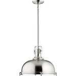 Quorum Light 16.5' Pendant, Satin Nickel 804-17-65. Fixed Price $276.80.