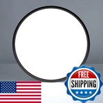 Lightingwill 15.7 Inch Black Flush Mount Led Ceiling Fixture 32W 6000K Day. Fixed Price $61.58.