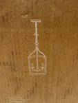 Jonathan Y 11 In. 4-LIGHT Oil Rubbed Bronze Lantern Metal/glass Pendant New Bx. Fixed Price $69.00.