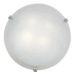 Access Lighting Mona 16" Led Flush-mount Chrome Finish With White Glass Shade. Fixed Price $78.91.