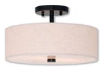 Livex Lighting 52134 Meridian 13"W Single Semi-flush Bronze. Fixed Price $153.96.