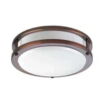 Progress Lighting 10.38 In. 20 -watt Urban Bronze Integrated Led Flush Mount. Fixed Price $50.81.