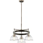 Eastmont 3 Light Small Chandelier Vintage Industrial STYLE-17.25 Inches. Fixed Price $319.99.
