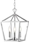 Jonathan JYL7601C Pagoda Lantern Dimmable Metal Led Pendant Chrome. Fixed Price $99.00.