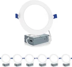 6 Pack Inch Led Recessed Ceiling Light, 2700K/3000K/3500K/4000K/5000K Selectab. Fixed Price $66.99.