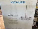 Kichler Anamaya 5-LIGHT Brushed Nickel Chandelie Seeded Glass Shade 82381. Fixed Price $96.76.