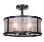 Jeremiah 36754-MBK Danbury 4-LIGHT Semi Flush In Matte Black. Fixed Price $237.50.