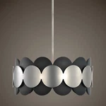 Contemporary 3-LIGHT Pendant Lamp By Uttermost From Zooey Collection. Fixed Price $250.00.