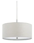 Cal Lighting FX-3524/1P Nianda-two PENDANT-18 Inches Wide By 8.25. Fixed Price $59.99.