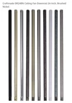 Craftmade DR24- Bn Ceiling Fan Downrod Brushed Nickle. Fixed Price $28.95.