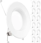 Sunco 12 Pack Retrofit Led Recessed Lighting 5/6 Inch, 6000K Daylight Deluxe. Fixed Price $62.99.