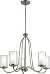 Kichler 44176CLP - 5 Light Chandelier From The Lorin Collection Classic Pewter. Fixed Price $99.99.