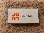 Juno Lighting T23BL Miniature Straight Track Connector, Black New Old Stock. Fixed Price $15.00.
