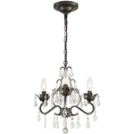 Crystorama 4534-EB-CL-MWP Paris Market Mini Chandelier English Bronze. Fixed Price $210.82.