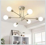 Biewalk Modern Chandelier Ceiling Fixture, 6-LIGHT Sputnik Dining.... Fixed Price $53.99.